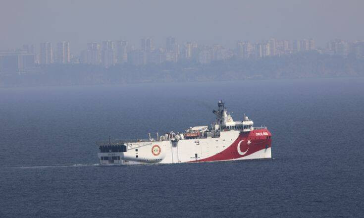 Yeni Safak: Έτοιμο για νέα αποστολή στην Ανατολική Μεσόγειο το Oruc Reis