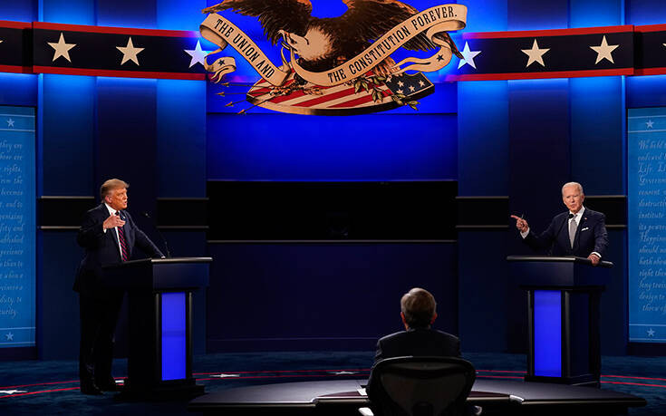 Debate και κορονοϊός έφτασαν τη διαφορά Μπάιντεν &#8211; Τραμπ στις 16 μονάδες