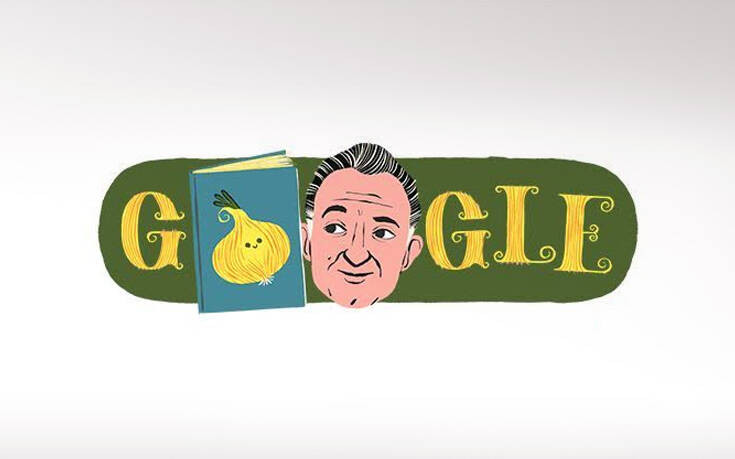 Τζάνι Ροντάρι: Ο συγγραφέας με το «χιούμορ του παραλόγου» στο Doodle της Google