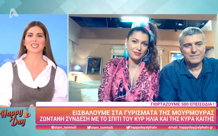 Βλαδίμηρος Κυριακίδης και Κλέλια Ρένεση για τη συνεργασία τους στη «Μουρμούρα»