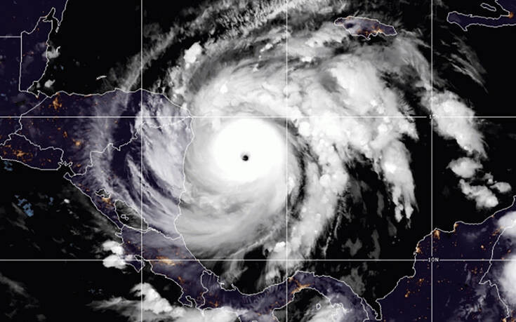 «Θανάσιμη απειλή» για την Κεντρική Αμερική: Φτάνει με ανέμους 260 χιλιομέτρων ο κυκλώνας Γιώτα