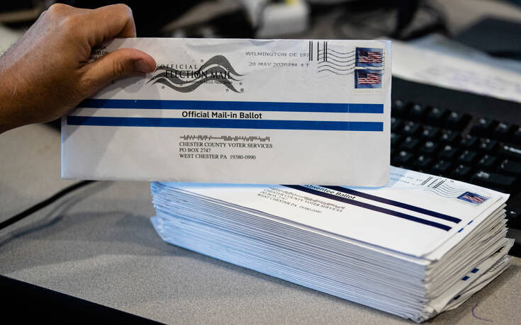 Εκλογές ΗΠΑ 2020: Ακόμη 1.700 ψηφοδέλτια βρέθηκαν σε κέντρα διαλογής αλληλογραφίας στην Πενσιλβάνια &#8211; Μάχη στην πολιτεία κλειδί