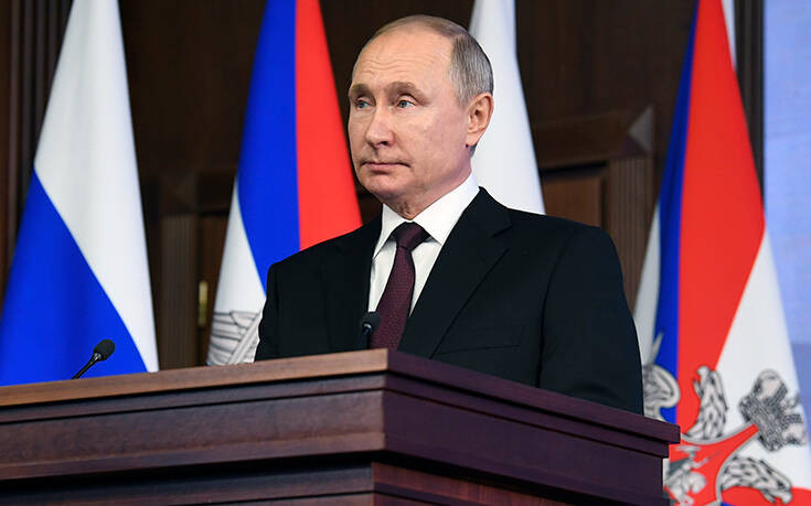 Πούτιν: Το 2020 ήταν η πιο δύσκολη χρονιά για την οικονομία από την εποχή του Β&#8217; Παγκοσμίου Πολέμου