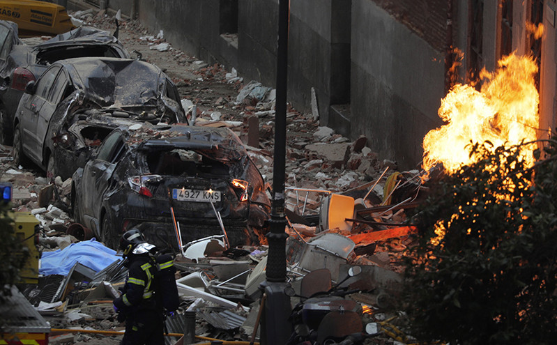Έκρηξη στη Μαδρίτη: Τουλάχιστον τρεις νεκροί &#8211; Τα πρώτα στοιχεία από την τραγωδία