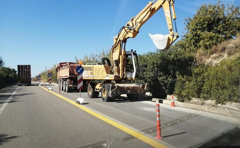 Κρήτη: Κλείνει τη Δευτέρα το τμήμα του βόρειου οδικού άξονα στα Χανιά