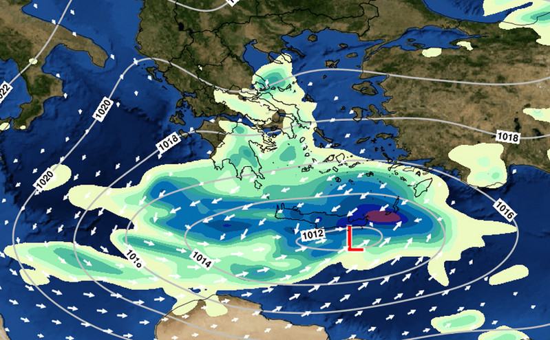 Κακοκαιρία Λέανδρος: Πού και έως πότε συνεχίζονται βροχές και χιόνια &#8211; Δείτε χάρτες