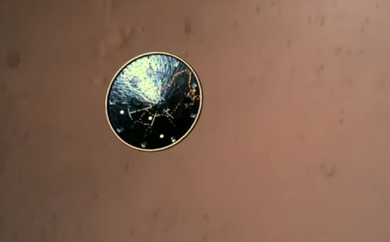 Εντυπωσιακό βίντεο της NASA από τον Άρη: Καρέ – καρέ η ιστορική προσεδάφιση του Perseverance
