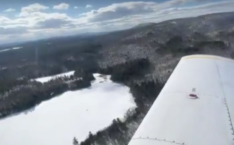 ΗΠΑ: Μια παγωμένη λίμνη μετατρέπεται σε&#8230; διάδρομο προσγείωσης αεροσκαφών
