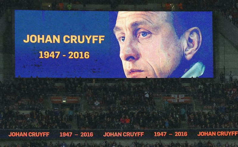 Πέντε χρόνια χωρίς τον Γιόχαν Κρόιφ: Όσοι τον λάτρεψαν, δεν τον ξέχασαν