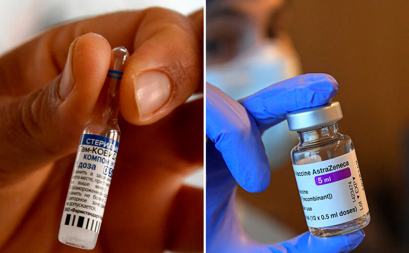 «Κοκτέιλ» εμβολίου από Sputnik V και AstraZeneca: Άμεσα τα πρώτα αποτελέσματα των δοκιμών