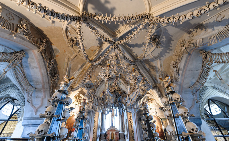 Η εκκλησία στην Τσεχία με τους 40.000 ανθρώπινους σκελετούς