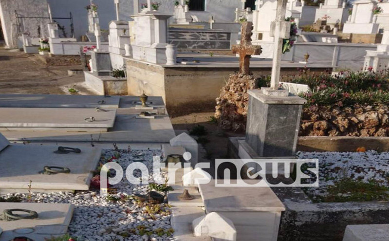 Άγνωστοι βανδάλισαν νεκροταφείο σε χωριό της Ηλείας