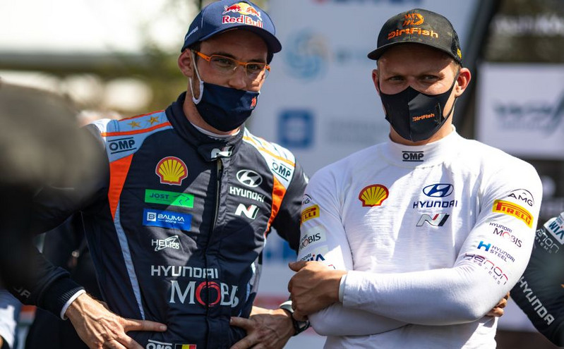 Η Hyundai Motorsport κράτησε τους Thierry Neuville και Ott Tänak