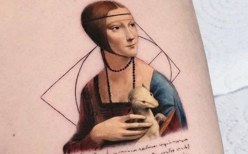 Ρεαλιστικά τατουάζ από έργα τέχνης που νομίζεις ότι θα ζωντανέψουν