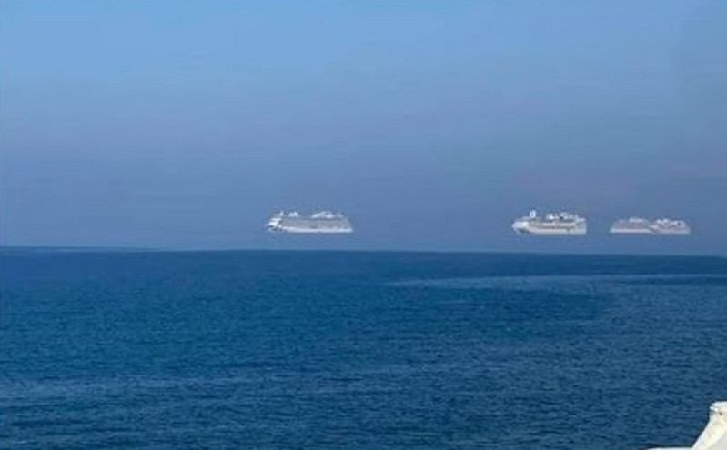 «Αιωρούμενα» κρουαζιερόπλοια στη Λεμεσό &#8211; Τι είναι το φαινόμενο Φάτα Μοργκάνα