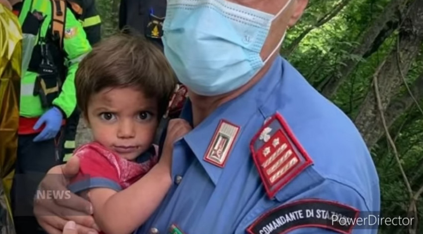 Ιταλία: Βρέθηκε ο 2χρονος που είχε εξαφανιστεί από το σπίτι του σε ορεινή περιοχή της Τοσκάνης