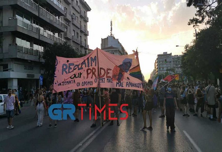 Thessaloniki Pride: Πολύχρωμη πορεία στο κέντρο της πόλης