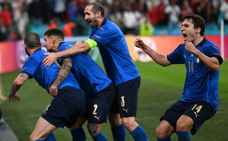 Πρωταθλήτρια Ευρώπης η Ιταλία για 2η φορά στην ιστορία της, νίκησε την Αγγλία στο Γουέμπλεϊ