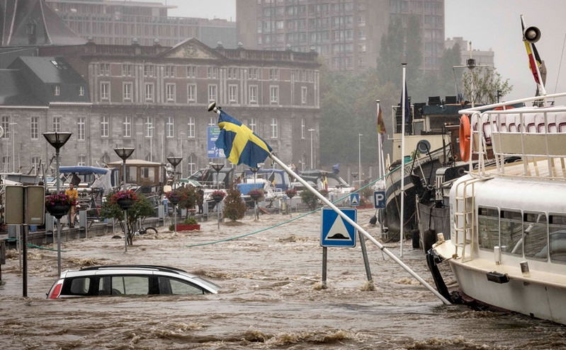 Βέλγιο: Στους έξι οι νεκροί από τις πλημμύρες &#8211; Εκκενώνονται παραποτάμιες συνοικίες της Λιέγης