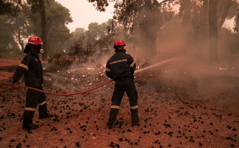 Στην Ελλάδα Γερμανοί πυροσβέστες φέρνοντας μαζί τους υπερσύγχρονο εξοπλισμό κατά των αναζωπυρώσεων