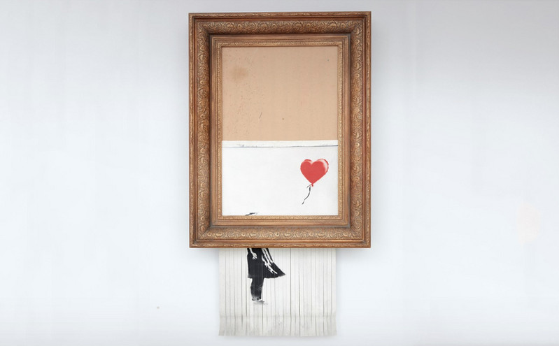 Έως και εξαπλάσια η τιμή για το μισοκατεστραμμένο «Κορίτσι με το Μπαλόνι» του Banksy
