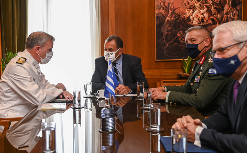 Συνάντηση Παναγιωτόπουλου με τον πρόεδρο της Στρατιωτικής Επιτροπής του ΝΑΤΟ