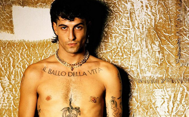 Damiano David: Ο ιταλός νικητής της Eurovision φωτογραφίζεται γυμνός