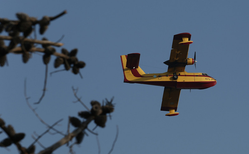 Φωτιά τώρα στην Αργολίδα: Σηκώθηκαν 2 αεροσκάφη