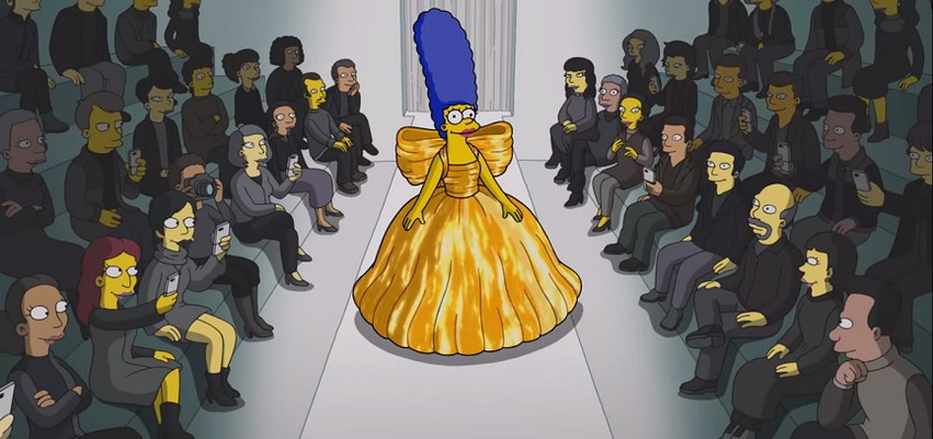 Οι «The Simpsons» στην πασαρέλα, στο σόου του οίκου Balenciaga στην Εβδομάδα Μόδας στο Παρίσι