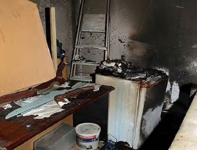 Αποφάσισε να βάλει φωτιά στην κρεβατοκάμαρα του πατέρα της επειδή πεινούσε