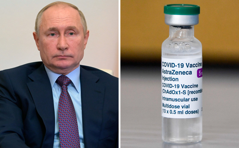 Βρετανικές μυστικές υπηρεσίες: «Ο Πούτιν έκλεψε τη φόρμουλα του εμβολίου της Astrazeneca για να φτιάξει το Sputnik-V»