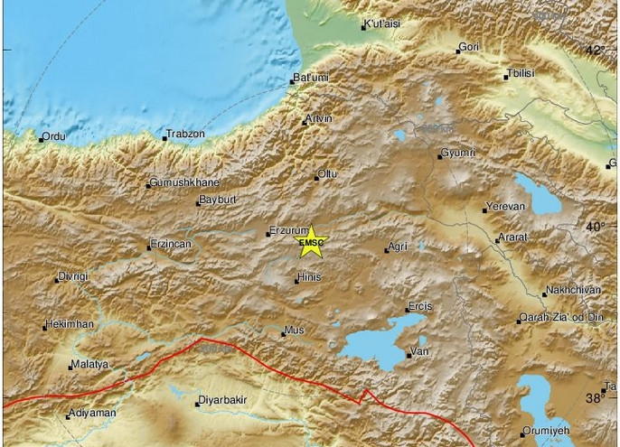 Σεισμός 5,1 Ρίχτερ στην Τουρκία