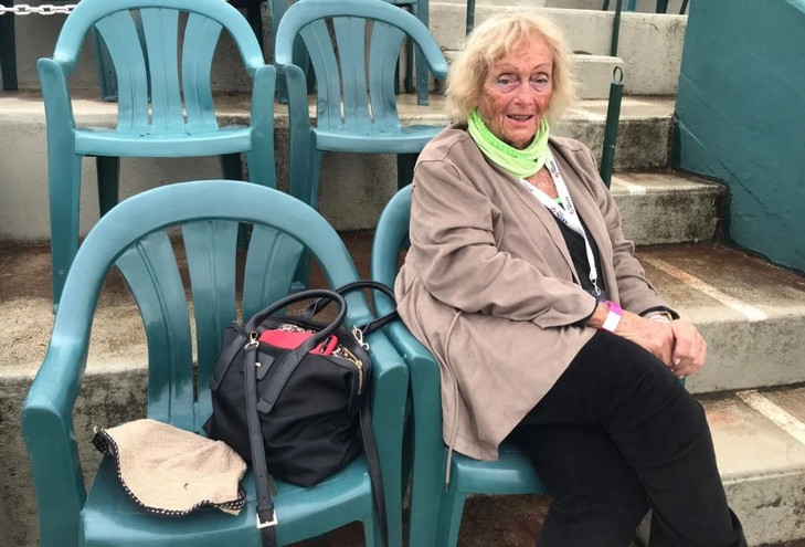 Η 89χρονη Μίριαμ Χάιτε είναι η&#8230; Νο1 οπαδός του τένις