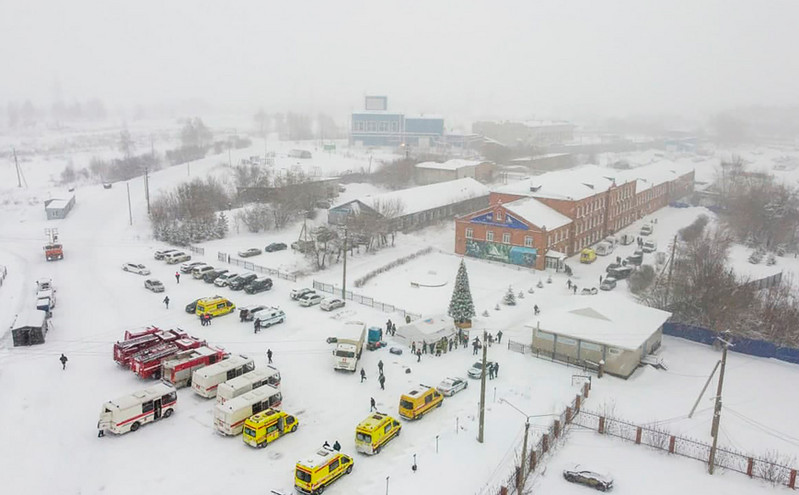 Δυστύχημα σε ανθρακωρυχείο στη Ρωσία: 11 οι νεκροί και 46 οι αγνοούμενοι &#8211; Αυλαία στην επιχείρηση διάσωσης