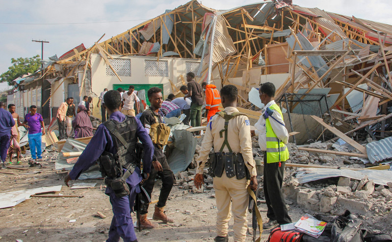 Πολύ ισχυρή έκρηξη στη Σομαλία