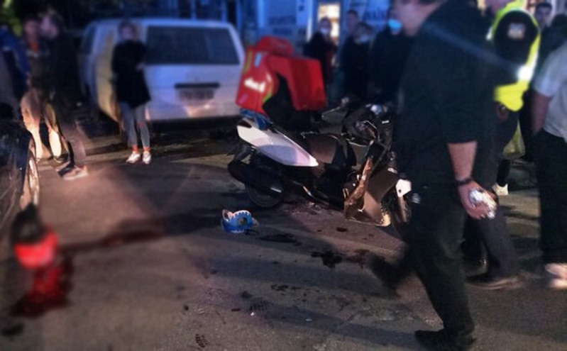 Βόλος: Τροχαίο ατύχημα με ντελιβερά &#8211; Νοσηλεύεται σε κρίσιμη κατάσταση