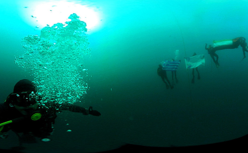 «Aegean Seal 21-II»: Εντυπωσιακά υποβρύχια πλάνα από την πολυεθνική άσκηση στον Ευβοϊκό Κόλπο