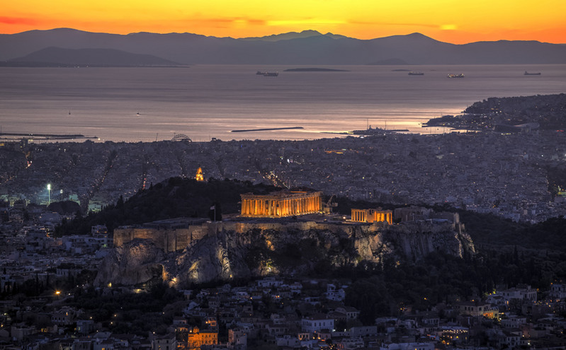 Εντυπωσιακή δορυφορική φωτογραφία της Αθήνας από ύψος 786 χιλιομέτρων