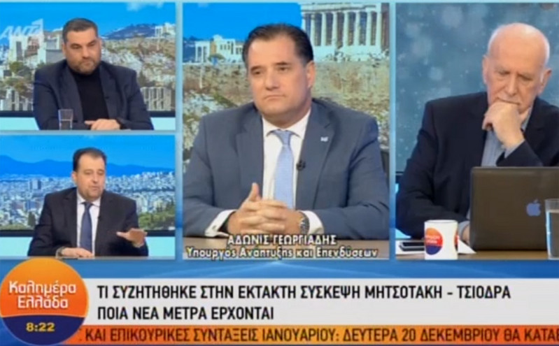 Γεωργιάδης: Δεν έχω ζητήσει μείωση ωραρίου ή χωρητικότητας των νυχτερινών κέντρων τα Χριστούγεννα
