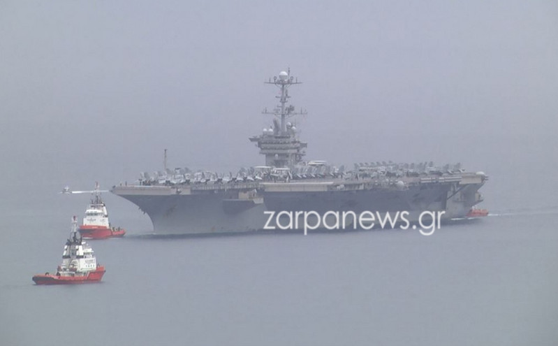 Στη Σούδα το θηριώδες αεροπλανοφόρο των ΗΠΑ «Harry S. Truman» &#8211; Πόσα μαχητικά χωράει