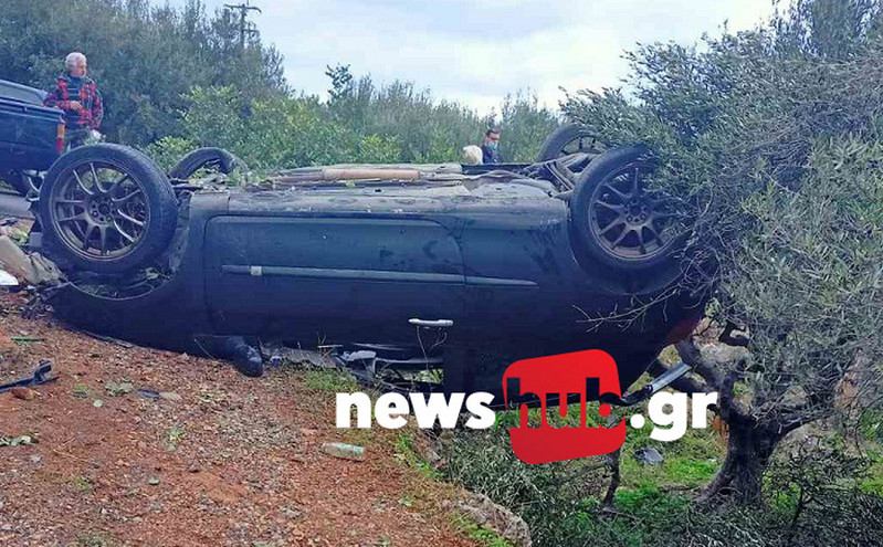 Νεκρός 29χρονος σε τροχαίο στο Λασίθι – Σοκαριστική εικόνα από το δυστύχημα