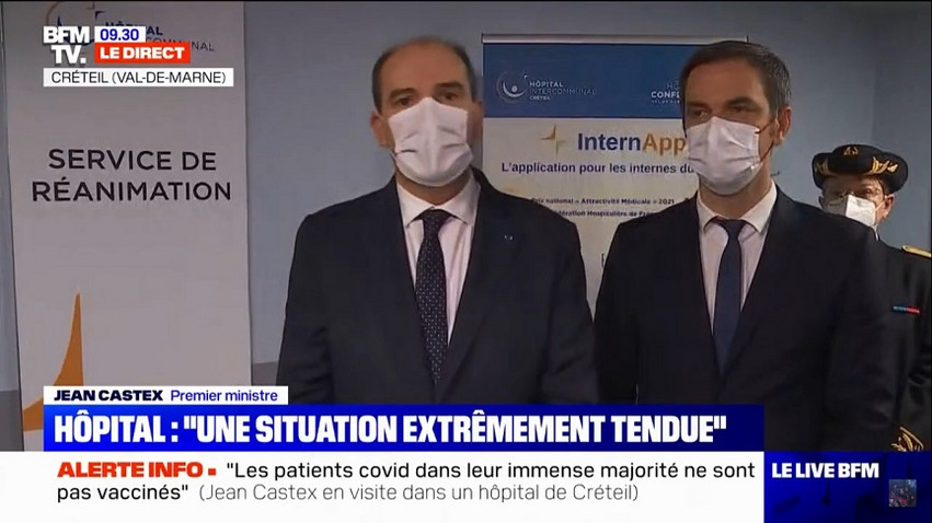 Μηνιαίο επίδομα 100 ευρώ θα δίνεται στη Γαλλία στις νοσηλεύτριες και τους νοσηλευτές στις ΜΕΘ