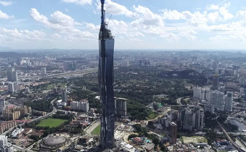 Μαλαισία: Ο πύργος Merdeka 118 θα είναι σύντομα το δεύτερο ψηλότερο κτίριο στον κόσμο