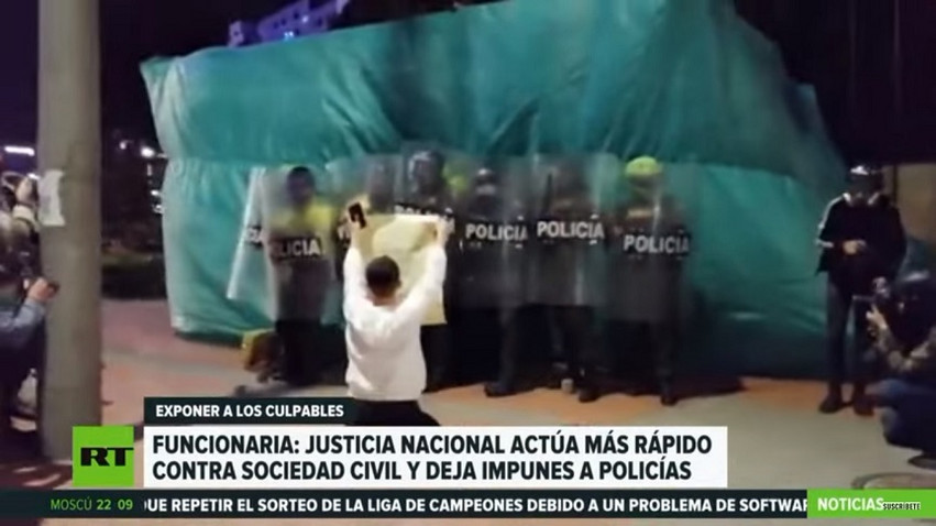 Κολομβία: «Δυσανάλογη βία» της αστυνομίας στις διαδηλώσεις του 2020, στην Μπογοτά
