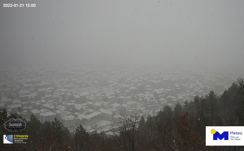 Καιρός: Χιόνια σε Φλώρινα και Κοζάνη – Έρχεται πολικό ψύχος σε όλη τη χώρα