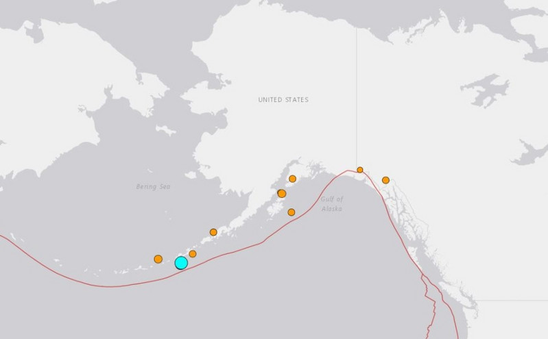 Σεισμός 6,8 Ρίχτερ στην Αλάσκα