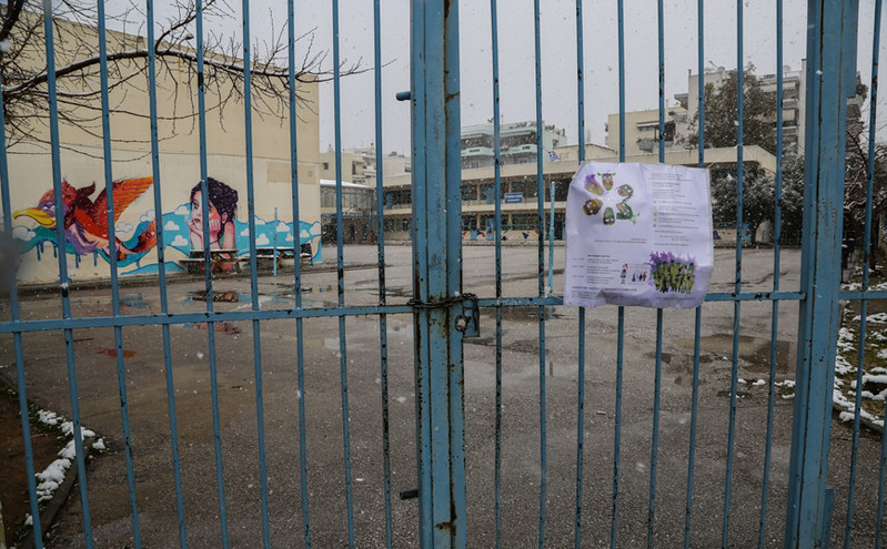 Κακοκαιρία Ελπίδα &#8211; Ρόδος: Κλειστά τα σχολεία σε Δωδεκάνησα και Κυκλάδες