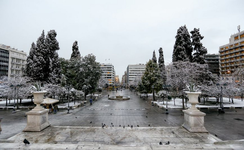 Κακοκαιρία Ελπίδα: Πότε θα χιονίσει στην Αττική και πότε αναμένεται να το στρώσει στην Αθήνα