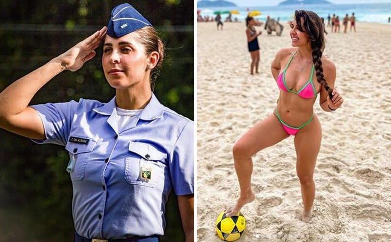 Πέταξε τη στολή της υπολοχαγού της Πολεμικής Αεροπορίας μετά από 11 χρόνια για το OnlyFans