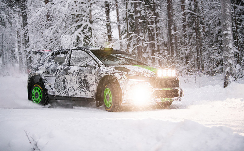 Δοκιμάζεται σκληρά η νέα Skoda Fabia Rally2 evo: Στη Φινλανδία με οδηγούς σε ακραίες καιρικές συνθήκες